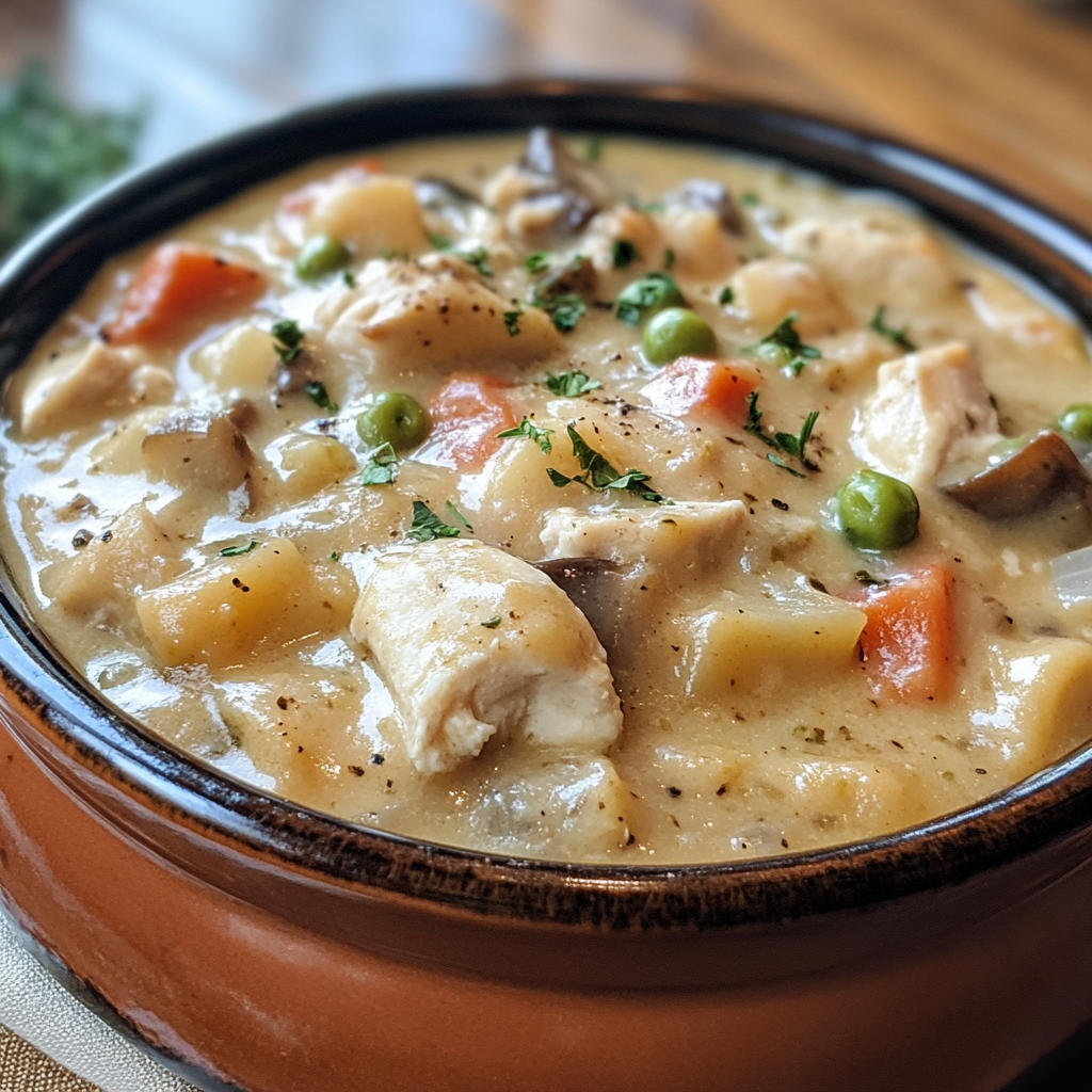 chicken pot pie recipe with cream of chicken soup