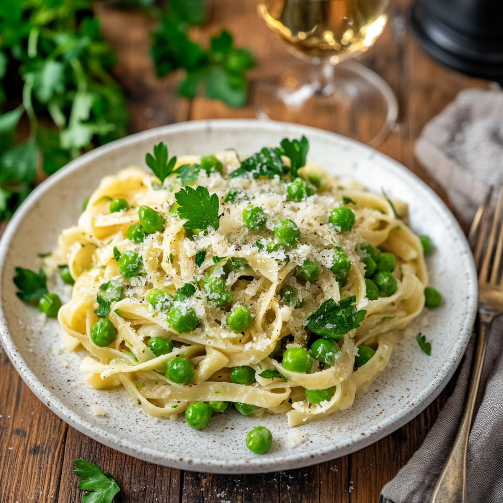 pasta and peas recipe
