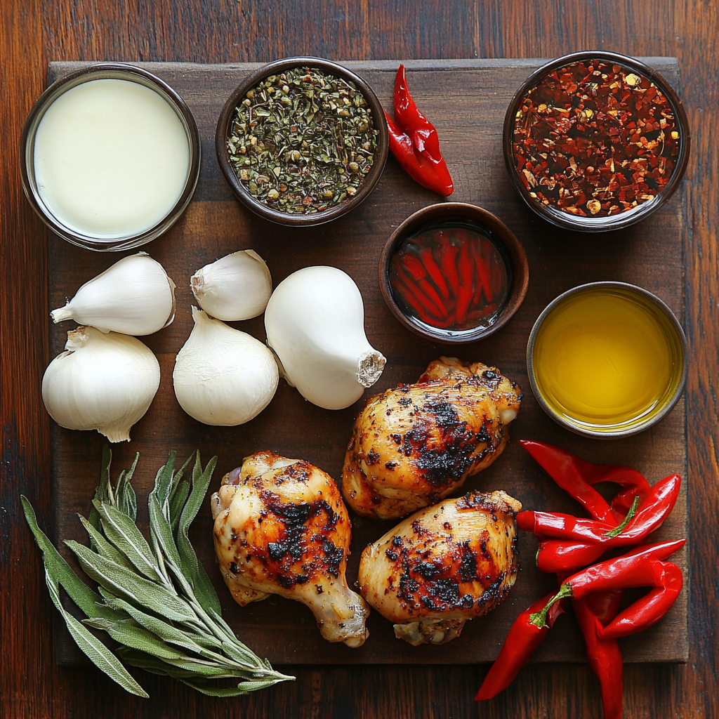 Grilled Alice Springs chicken